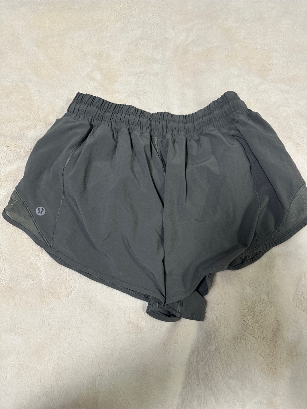 lululemon athletica Women's Dark Gray Athletic Shorts